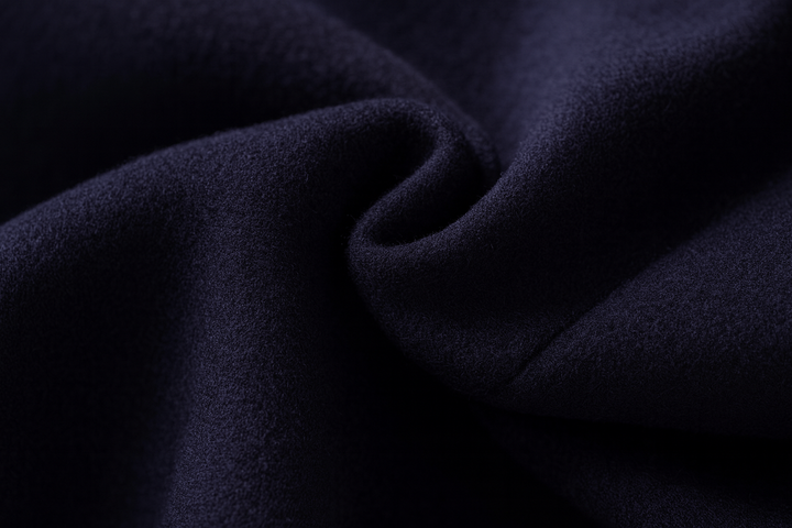Clément | Manteau Homme Col Contrasté Boutonné Laine
