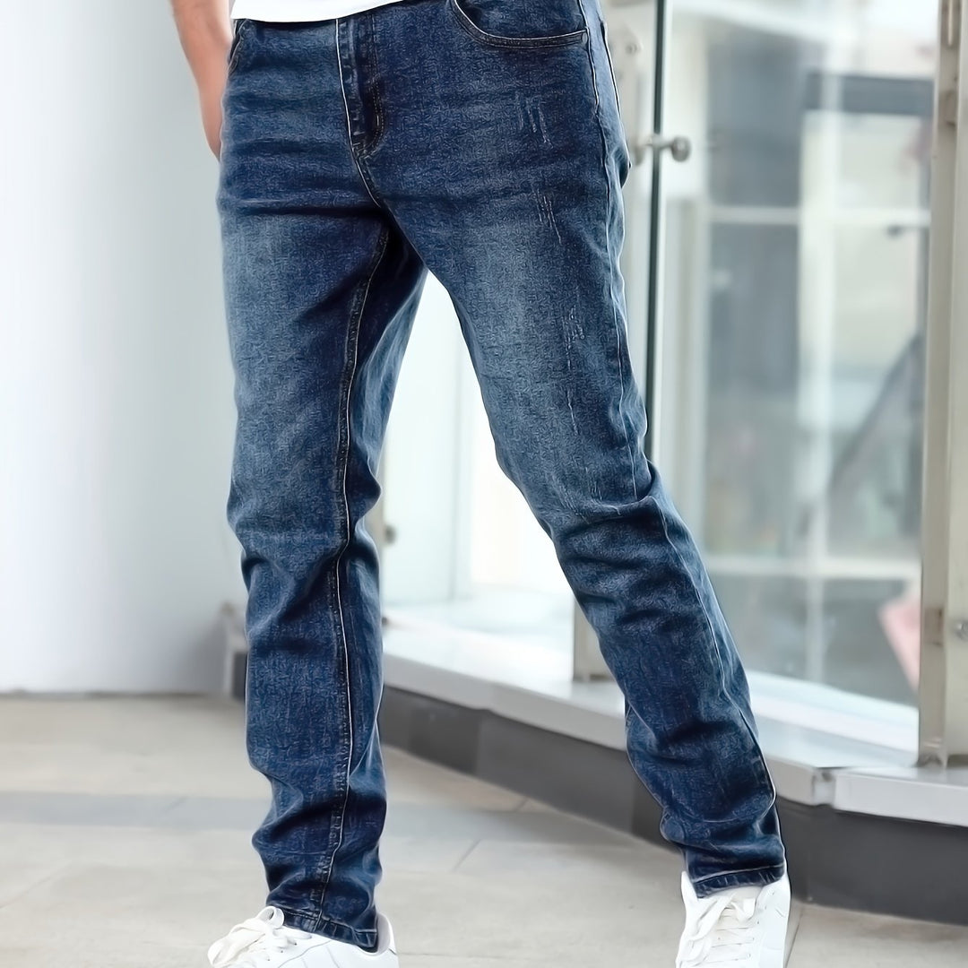 Nathan | Jean Homme Coupe Droite Denim