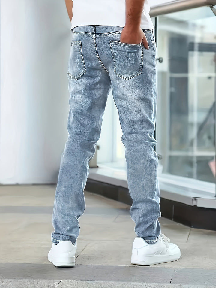 Nathan | Jean Homme Coupe Droite Denim