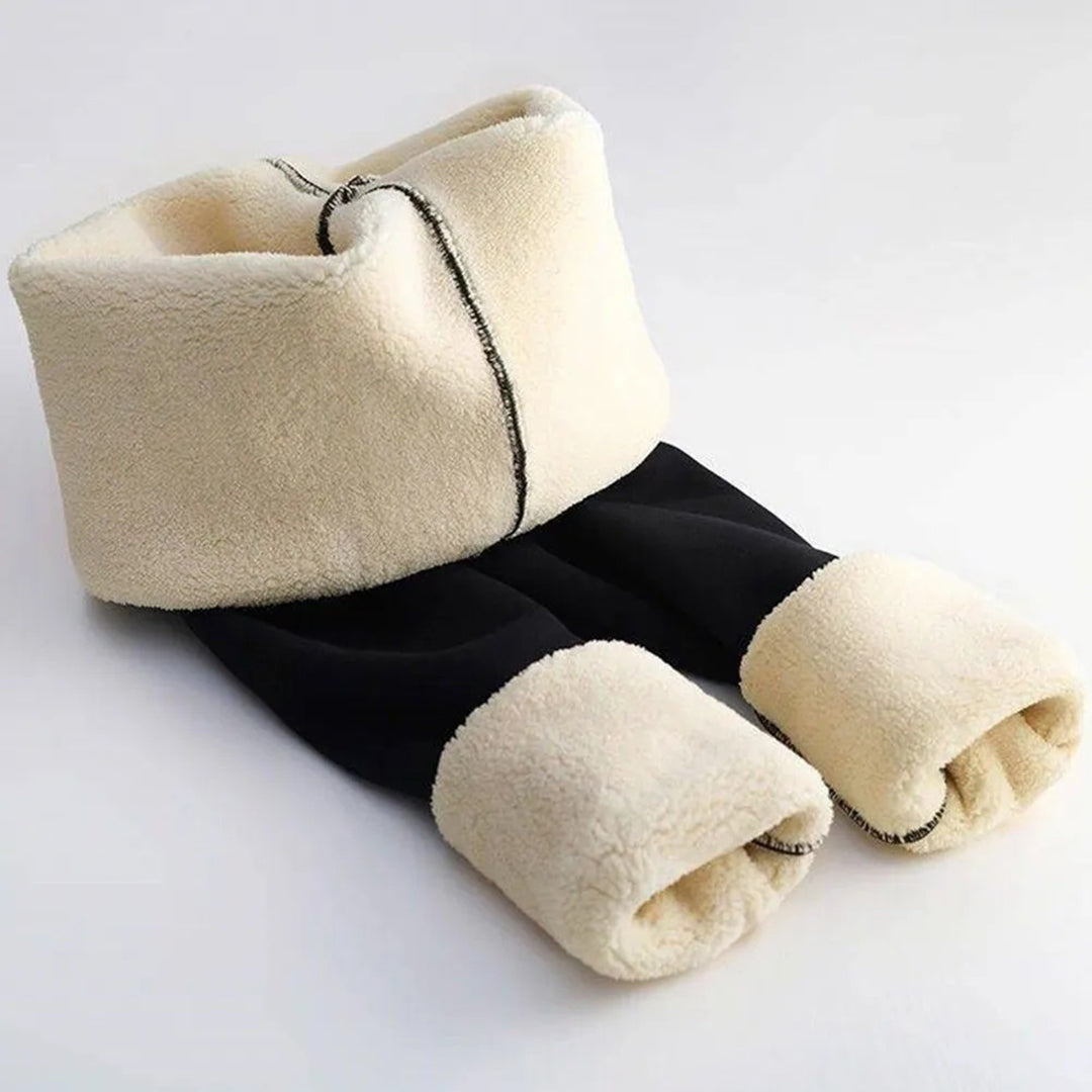 Alice | Legging Femme Hiver Doublé Polaire