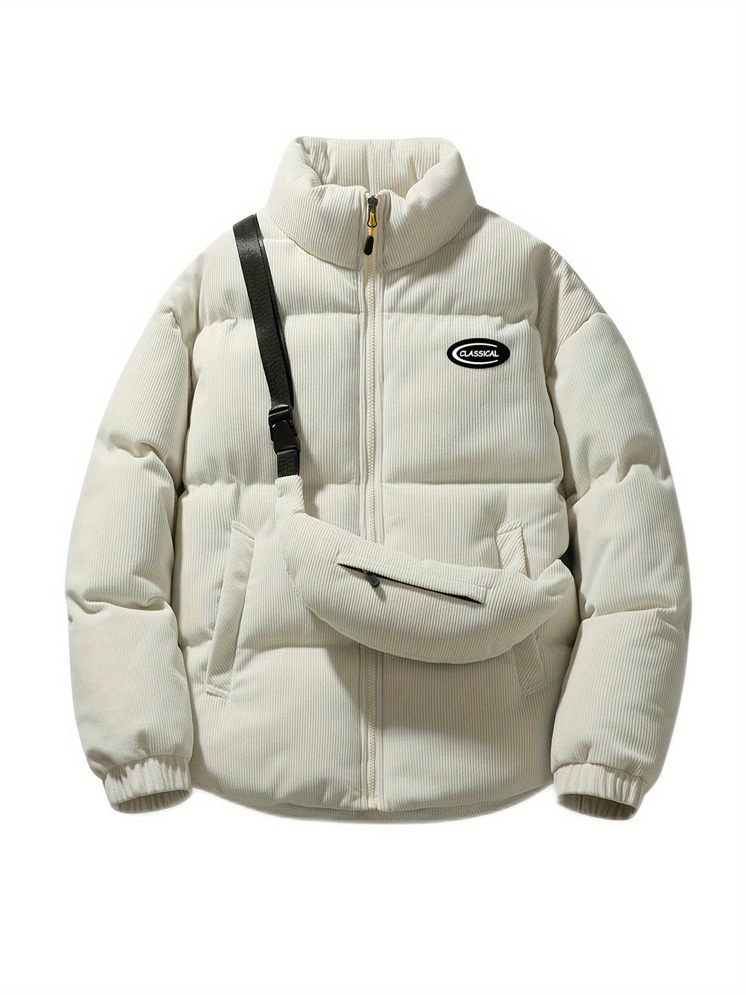 Ethan | Doudoune Oversize Col Montant Fermeture Zip