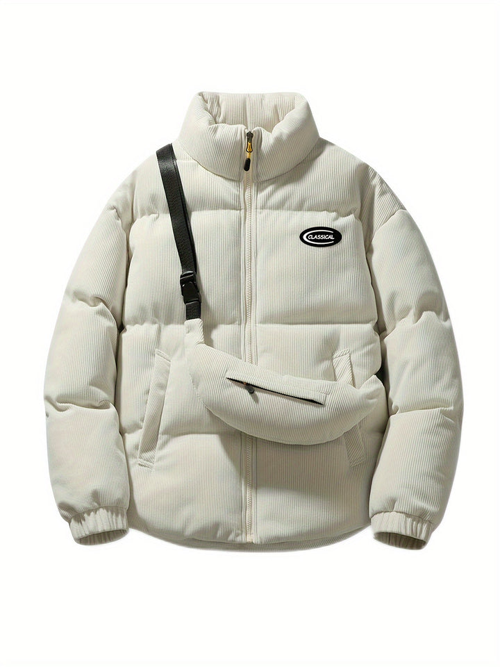 Ethan | Doudoune Oversize Col Montant Fermeture Zip