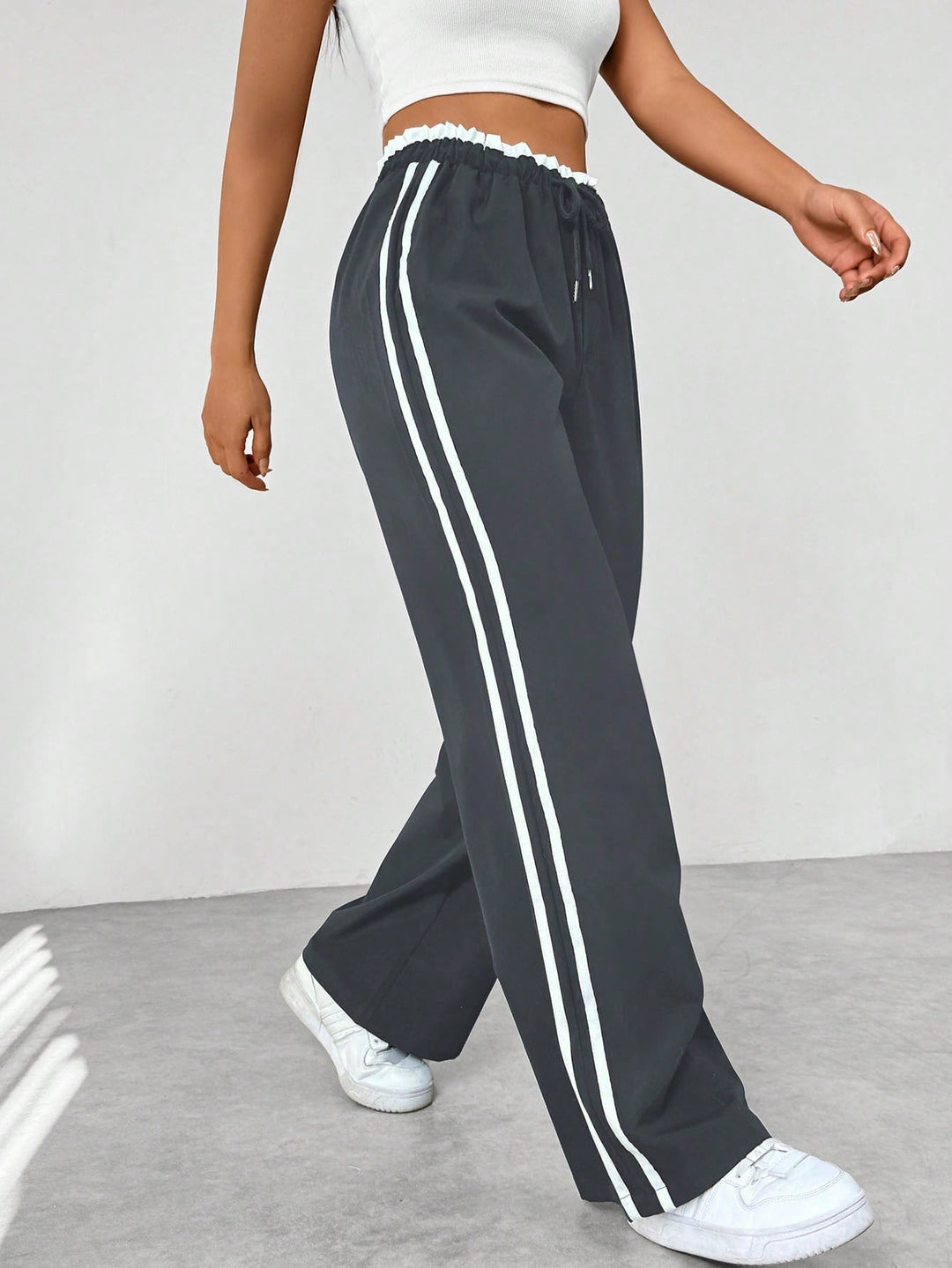 Agathe | Pantalon Jogging Femme Taille Élastique