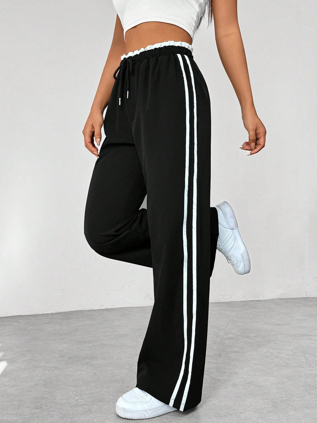 Agathe | Pantalon Jogging Femme Taille Élastique