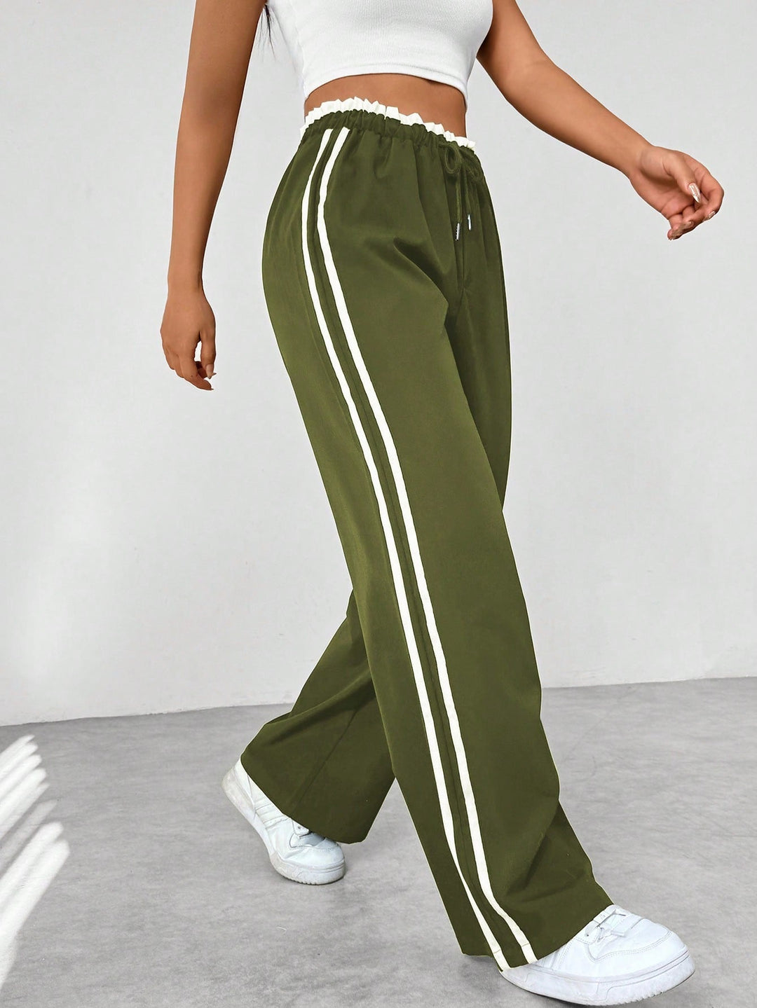 Agathe | Pantalon Jogging Femme Taille Élastique