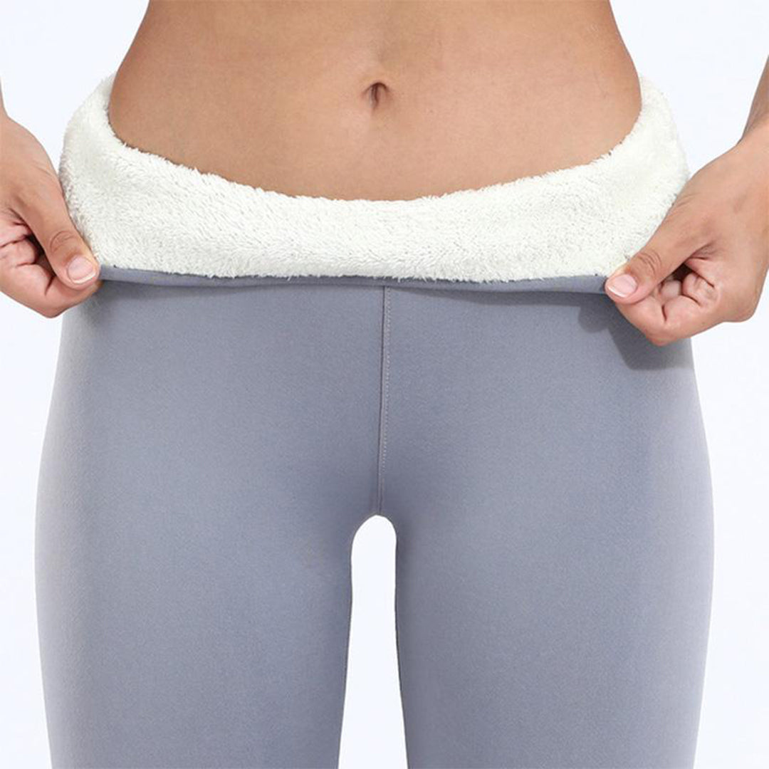 Alice | Legging Femme Hiver Doublé Polaire