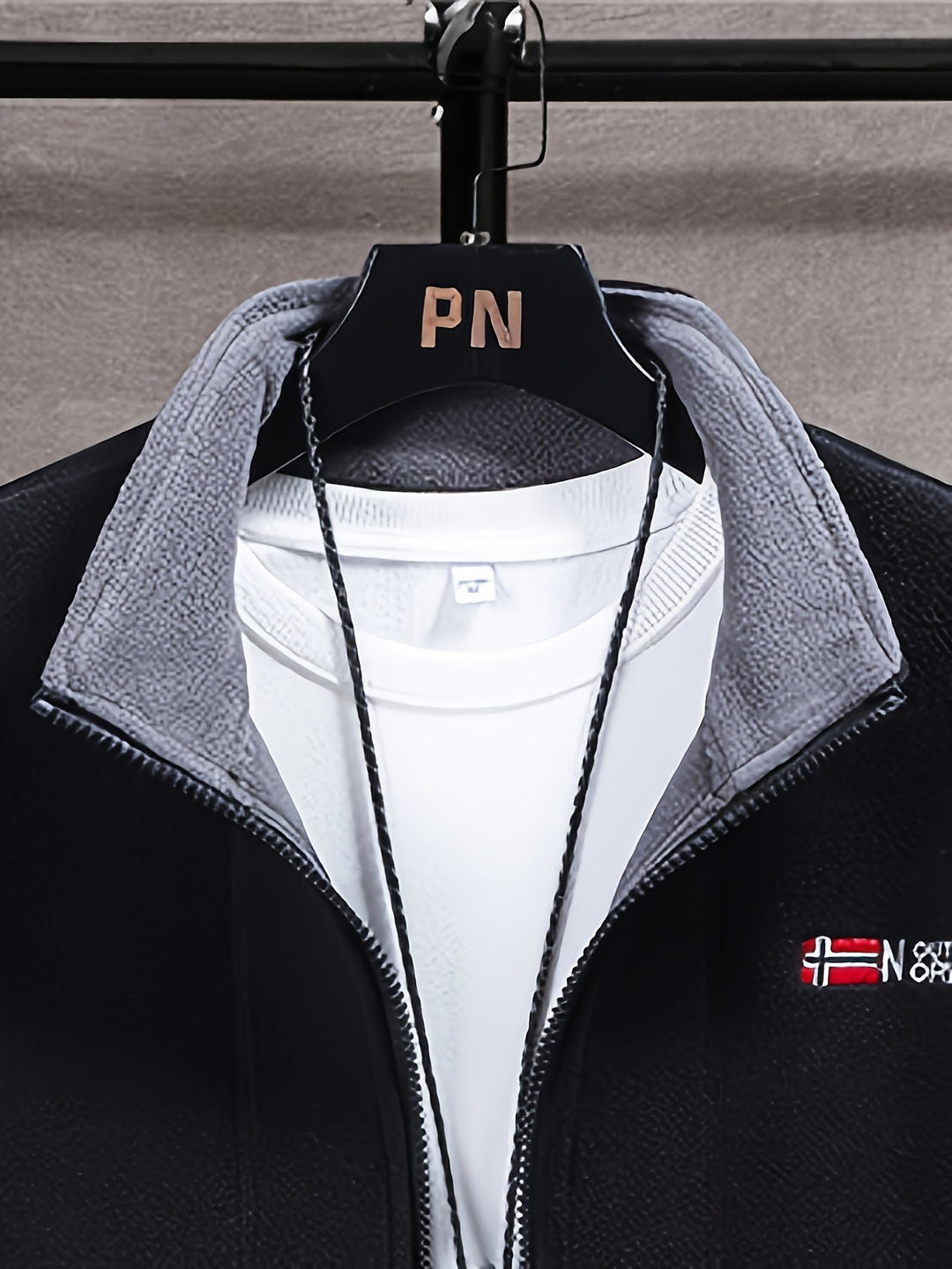 Victor | Veste Polaire Homme Col Montant Zip