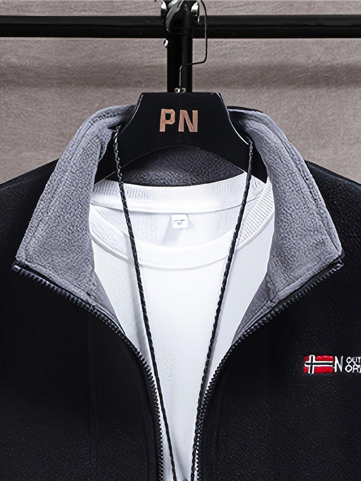 Victor | Veste Polaire Homme Col Montant Zip