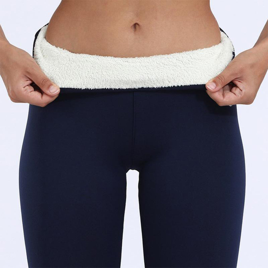 Alice | Legging Femme Hiver Doublé Polaire