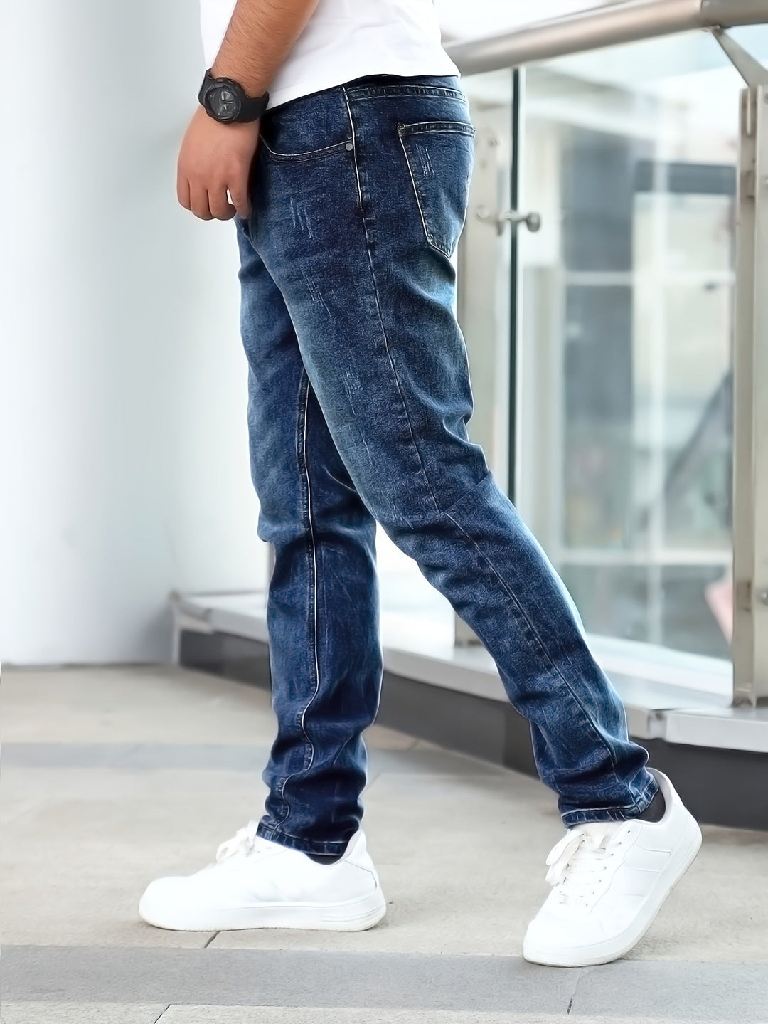Nathan | Jean Homme Coupe Droite Denim