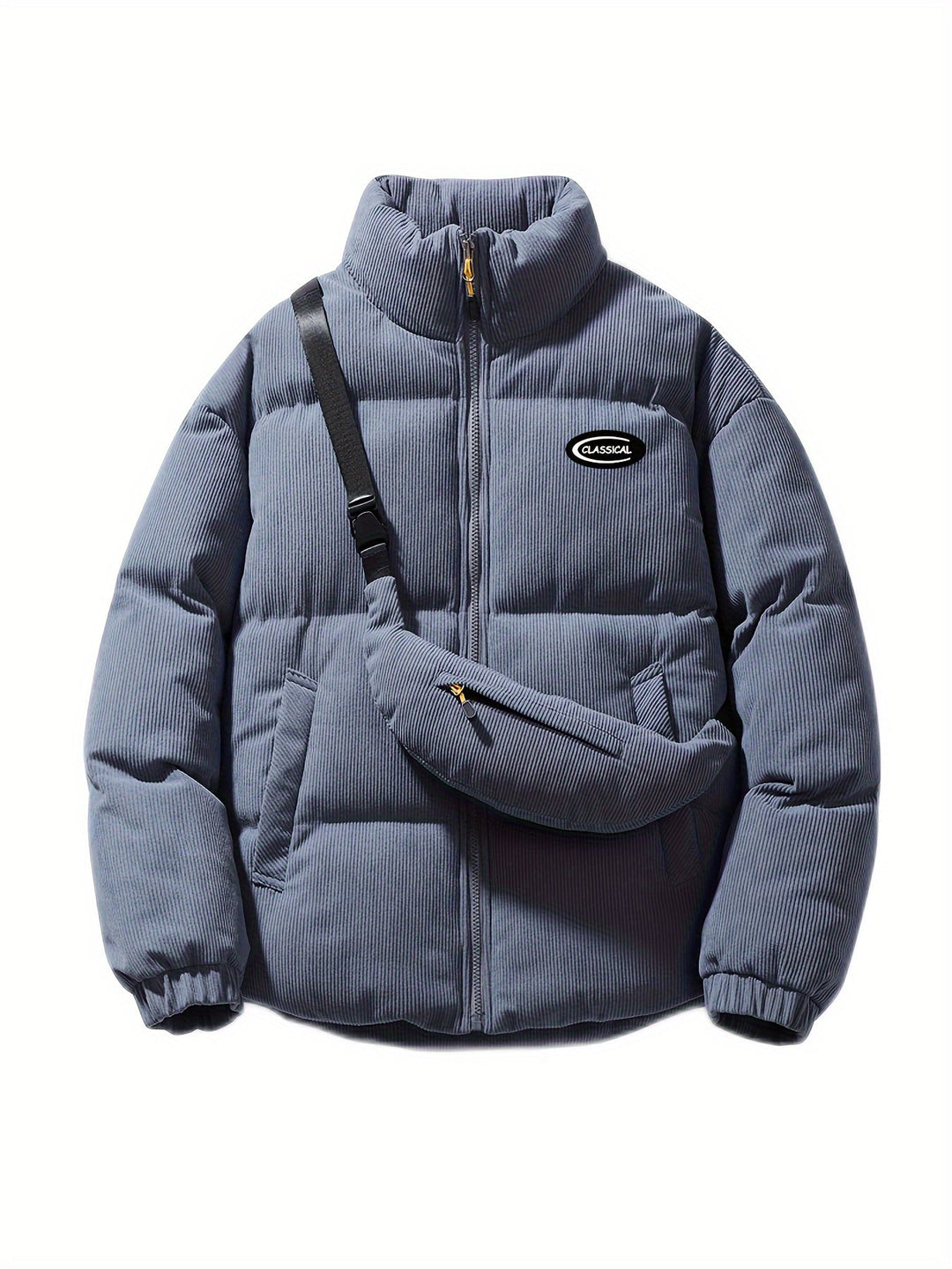 Ethan | Doudoune Oversize Col Montant Fermeture Zip