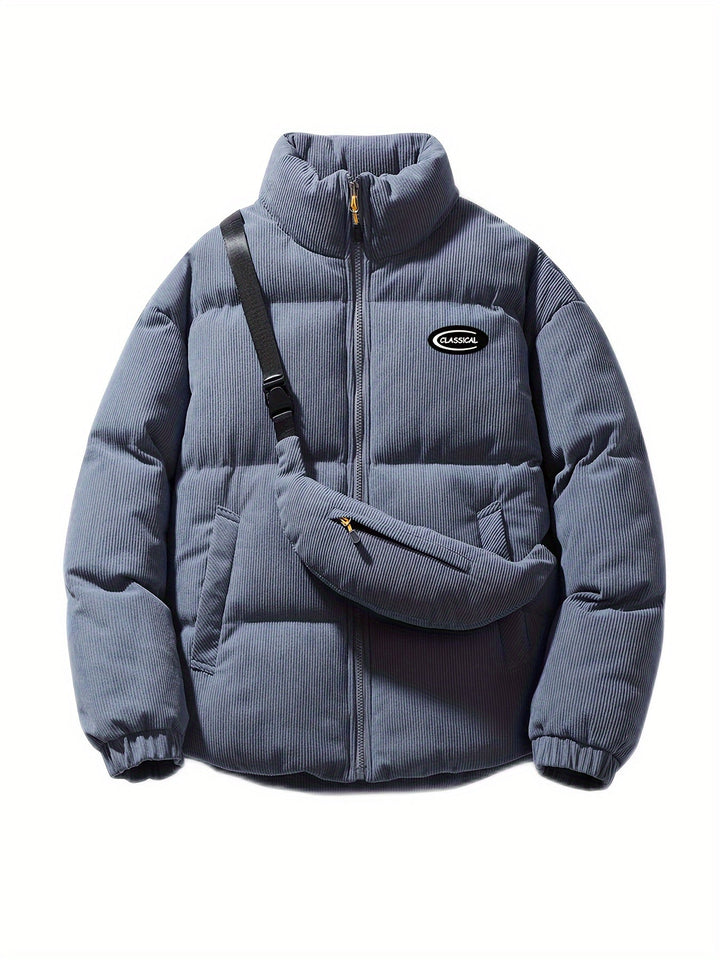 Ethan | Doudoune Oversize Col Montant Fermeture Zip