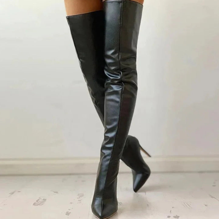 Laure | Bottes Cuissardes Talon Aiguille