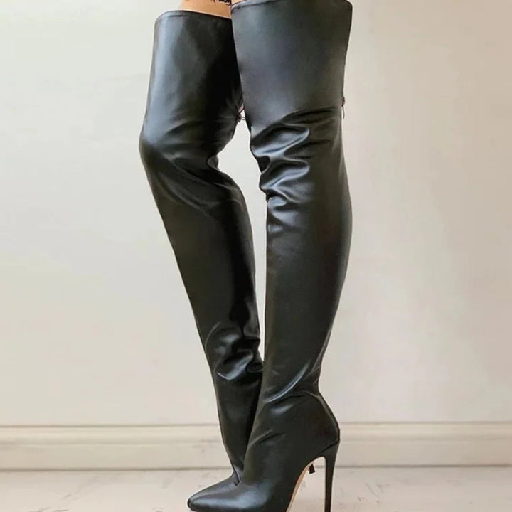 Laure | Bottes Cuissardes Talon Aiguille