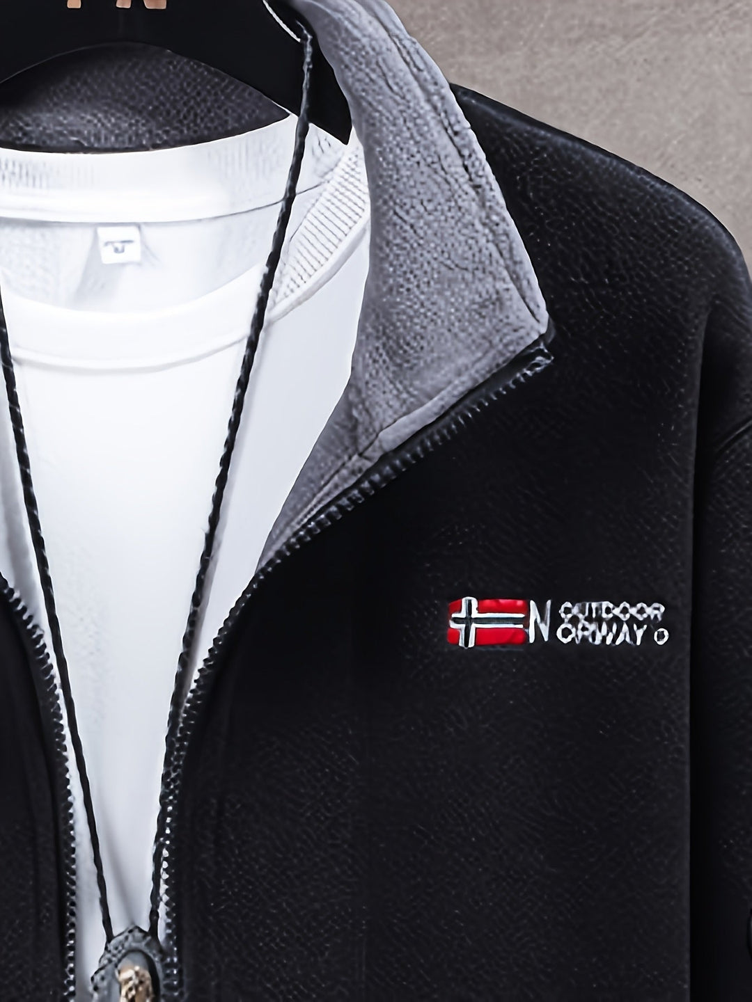 Victor | Veste Polaire Homme Col Montant Zip