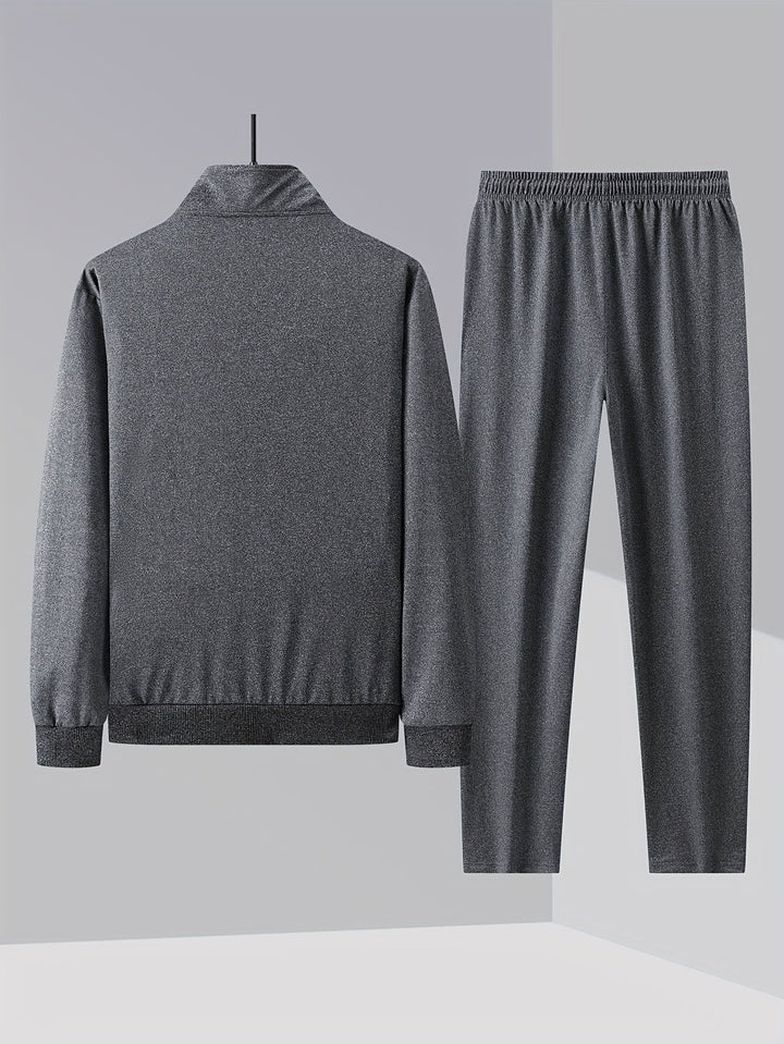 Lucas | Survêtement Homme Col Montant Zip