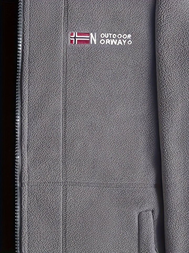 Victor | Veste Polaire Homme Col Montant Zip