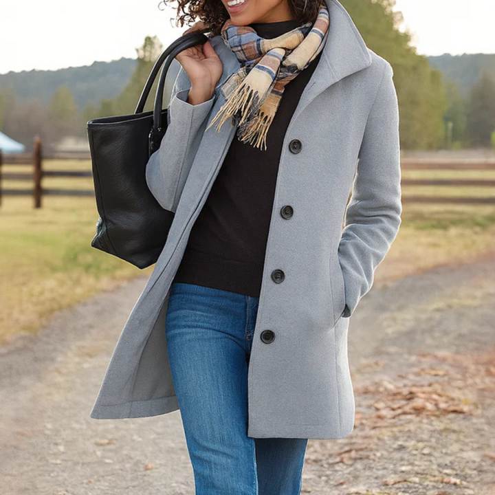 Lola | Manteau Long Femme Hiver Wool Blend