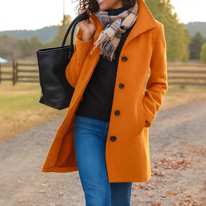 Lola | Manteau Long Femme Hiver Wool Blend