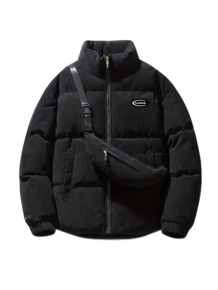 Ethan | Doudoune Oversize Col Montant Fermeture Zip