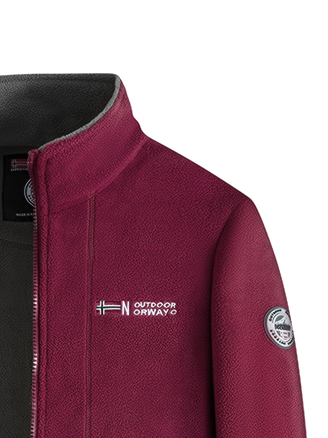 Victor | Veste Polaire Homme Col Montant Zip
