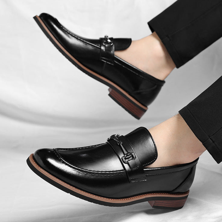 Adrien | Mocassin Homme Cuir Boucle Métal
