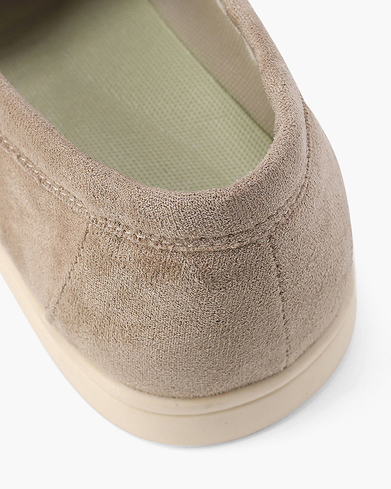 Alexis | Mocassin Homme en Daim Semelle Blanche