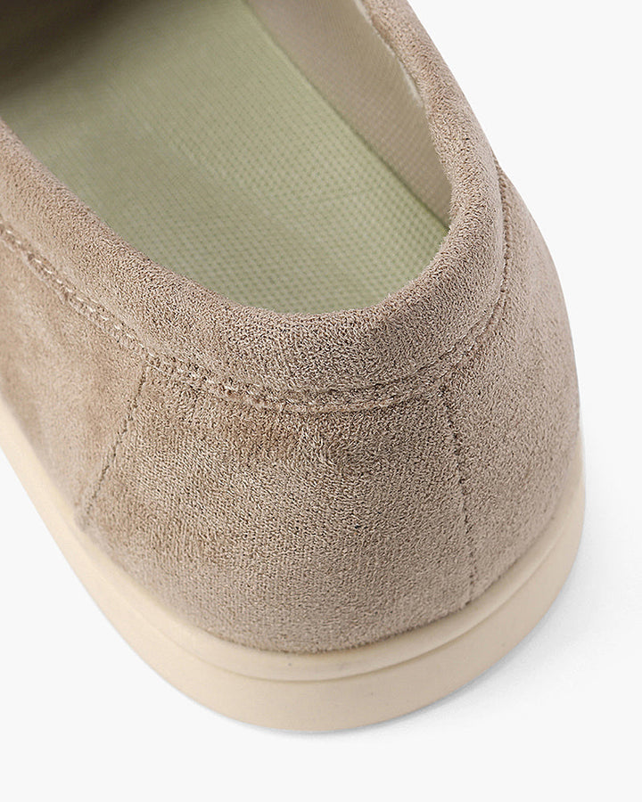 Alexis | Mocassin Homme en Daim Semelle Blanche