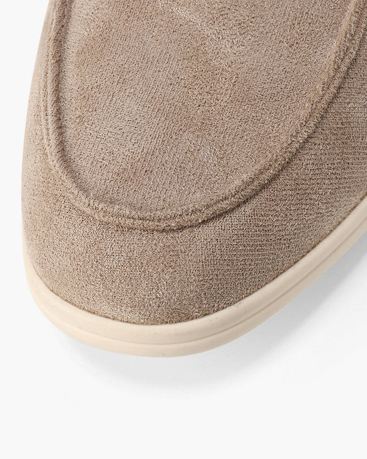 Alexis | Mocassin Homme en Daim Semelle Blanche