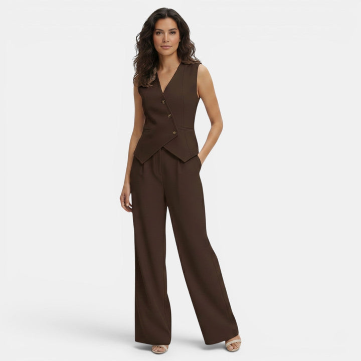 Alice | Combinaison Pantalon Femme Taille Haute