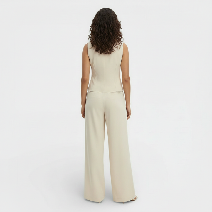 Alice | Combinaison Pantalon Femme Taille Haute
