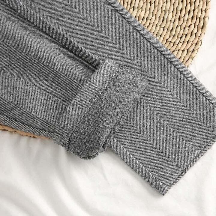 Anaïs | Pantalon Tailleur Chevrons Femme