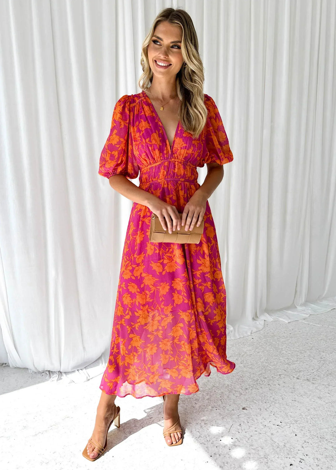 Anaïs | Robe Maxi Fleurie Femme