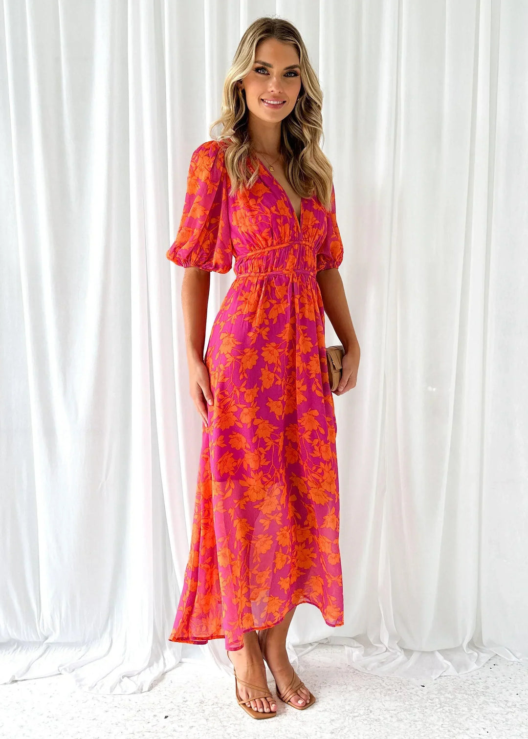 Anaïs | Robe Maxi Fleurie Femme