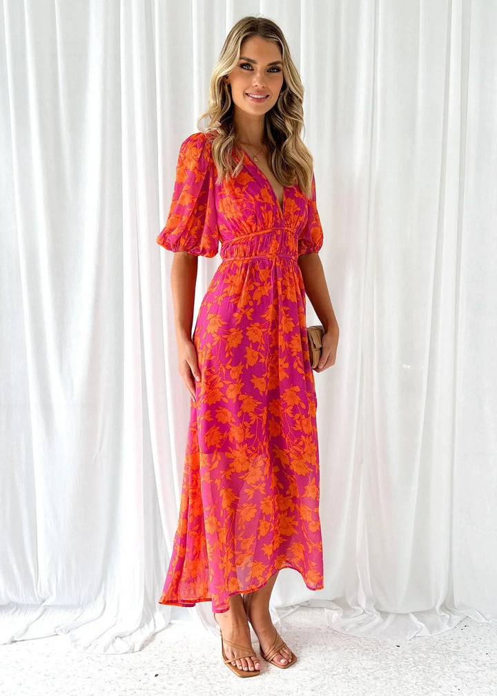 Anaïs | Robe Maxi Fleurie Femme