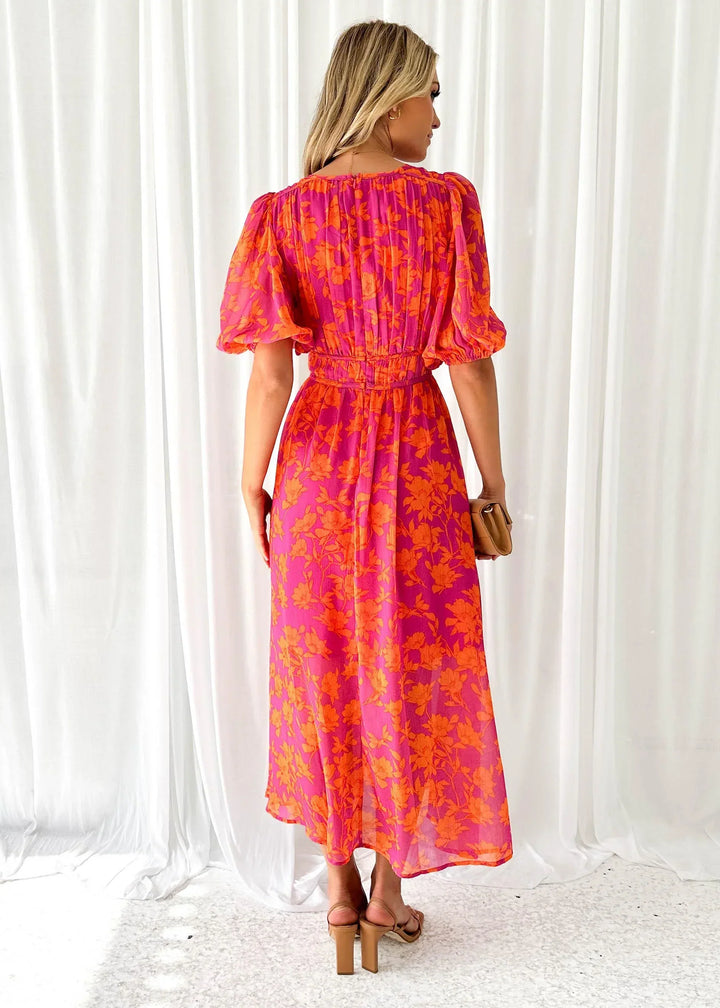 Anaïs | Robe Maxi Fleurie Femme