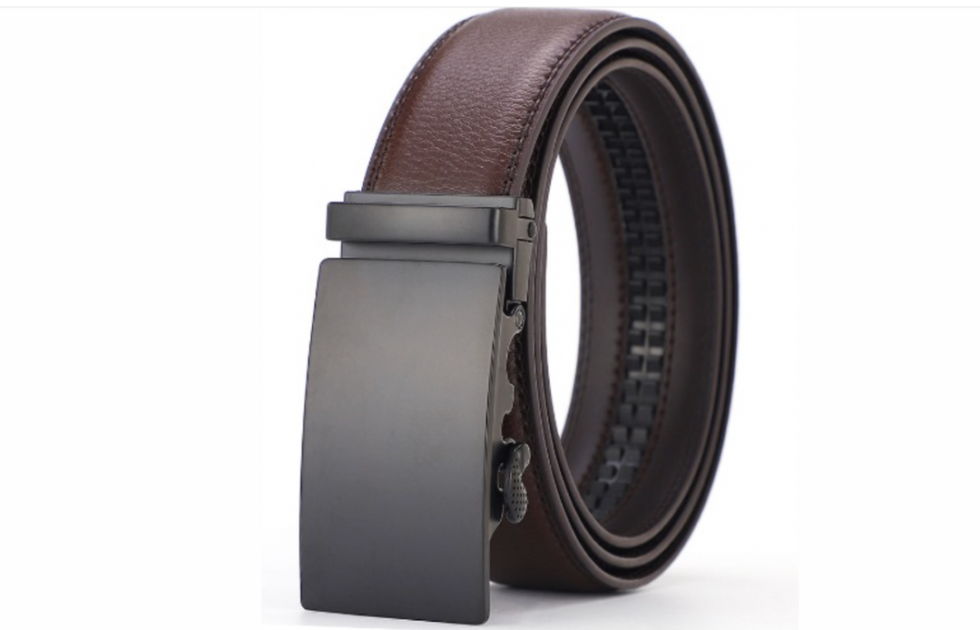 Antoine | Ceinture Cuir Noir Homme Boucle Automatique