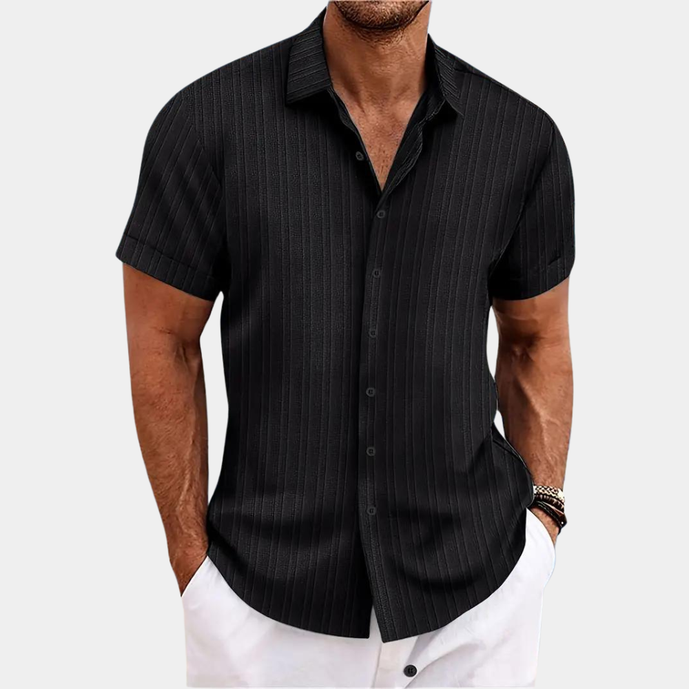 Antoine | Chemise Homme Blanche Manches Courtes