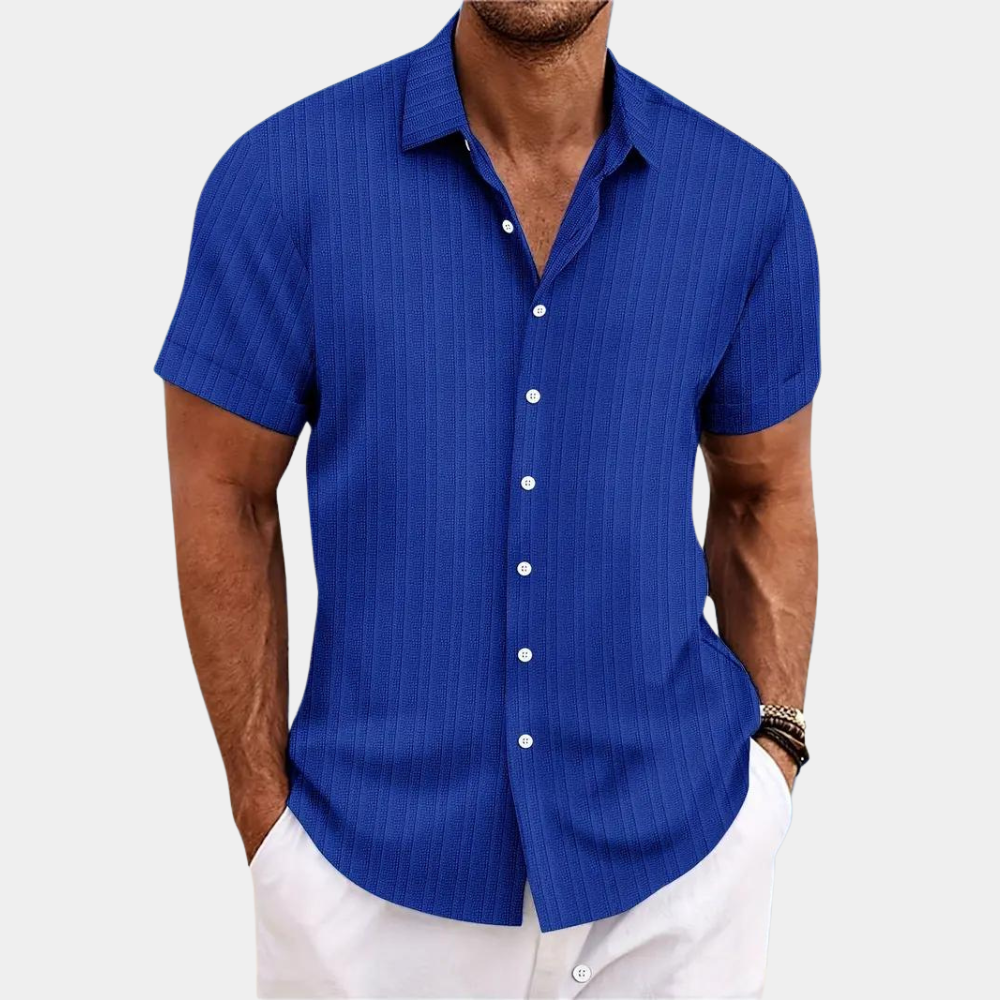 Antoine | Chemise Homme Blanche Manches Courtes