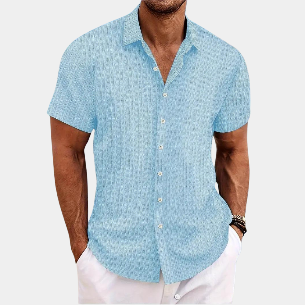 Antoine | Chemise Homme Blanche Manches Courtes
