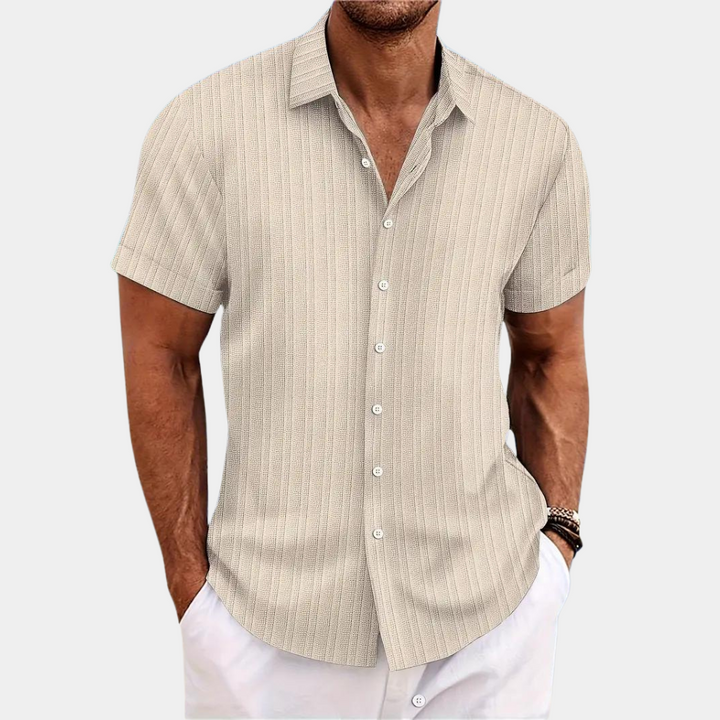 Antoine | Chemise Homme Blanche Manches Courtes