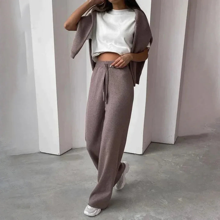 Audrey | Ensemble Tricot Col Roulé Femme