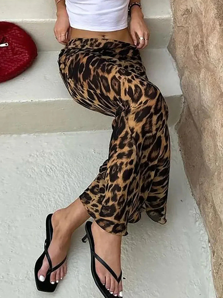 Audrey | Jupe Maxi Léopard Femme