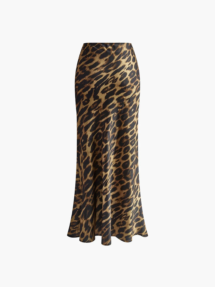 Audrey | Jupe Maxi Léopard Femme