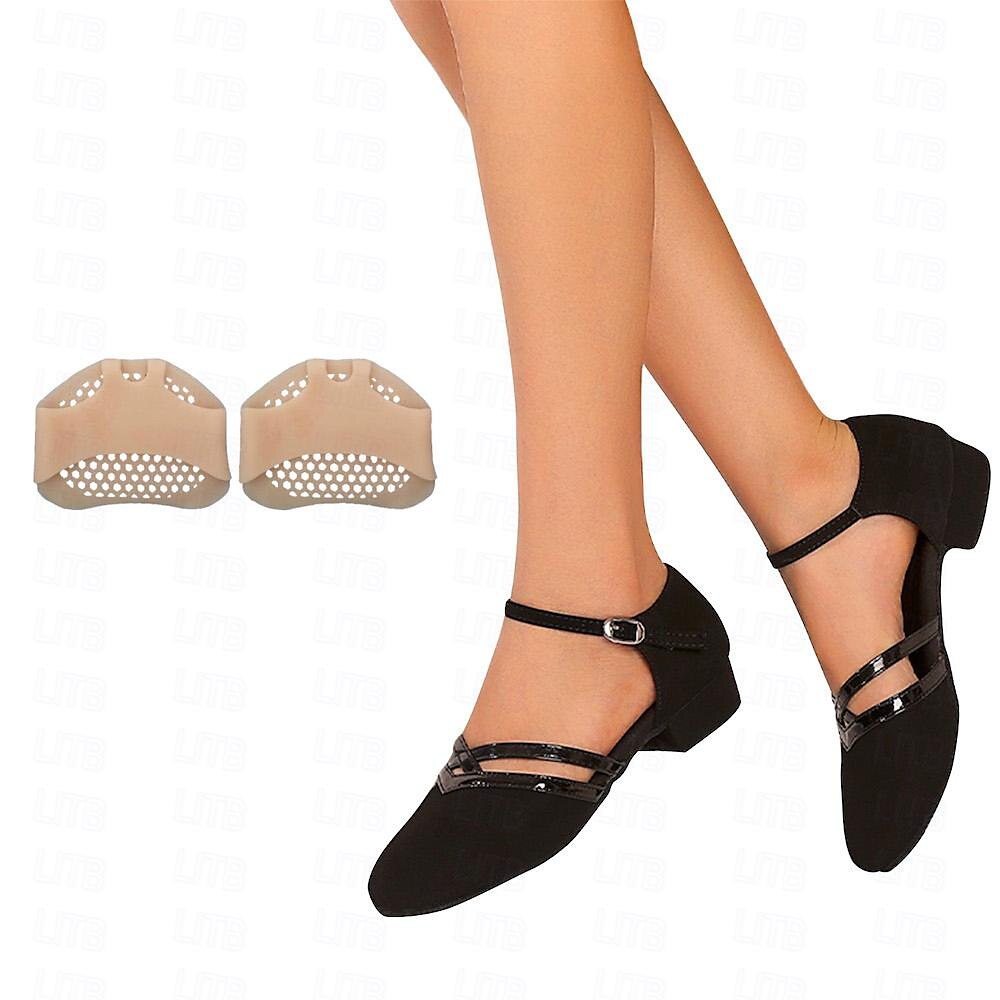 Aurélie | Chaussures Mary Jane Noires Femme Talon Bas