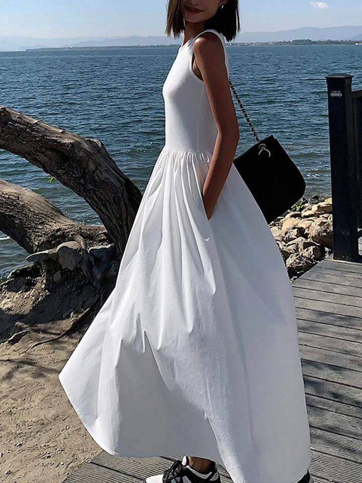 Aurélie | Robe Femme Jupe Volumineuse Taille Empire
