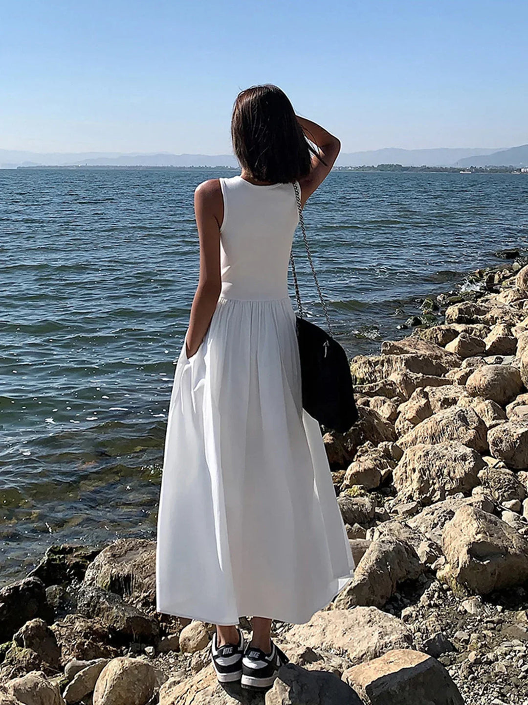 Aurélie | Robe Femme Jupe Volumineuse Taille Empire