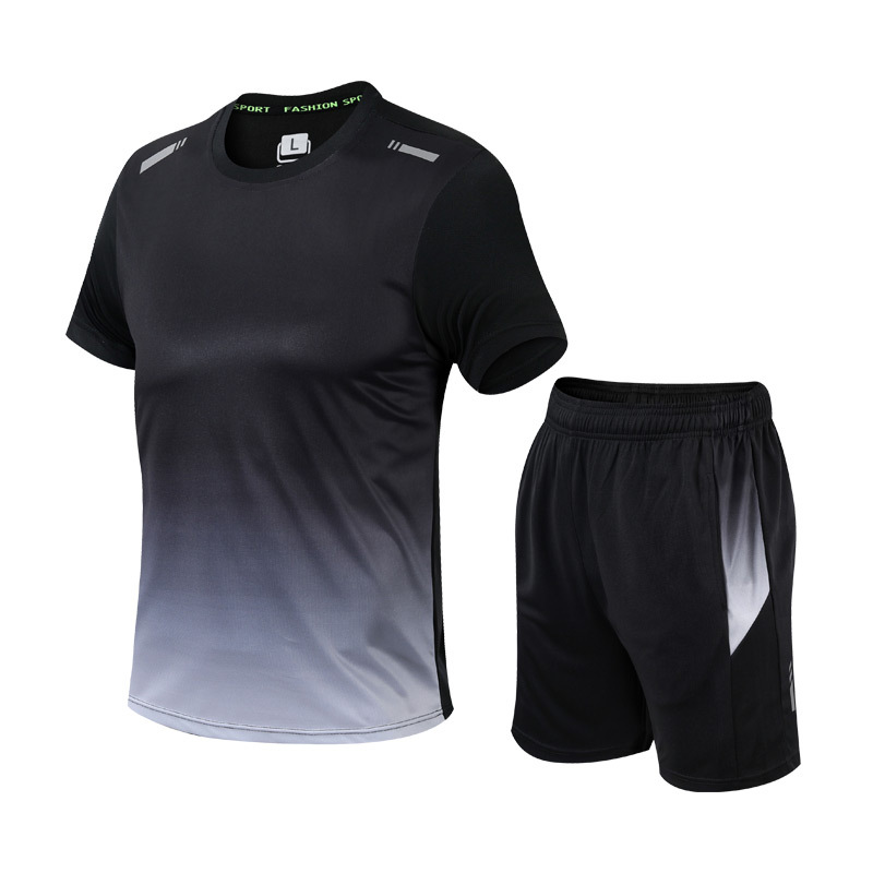 Aurélien | Ensemble Sport Homme T-shirt Short Dégradé