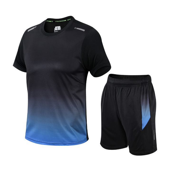 Aurélien | Ensemble Sport Homme T-shirt Short Dégradé