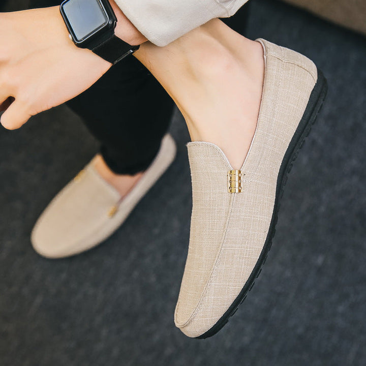Aurélien | Mocassin Homme Slip-On Détail Doré